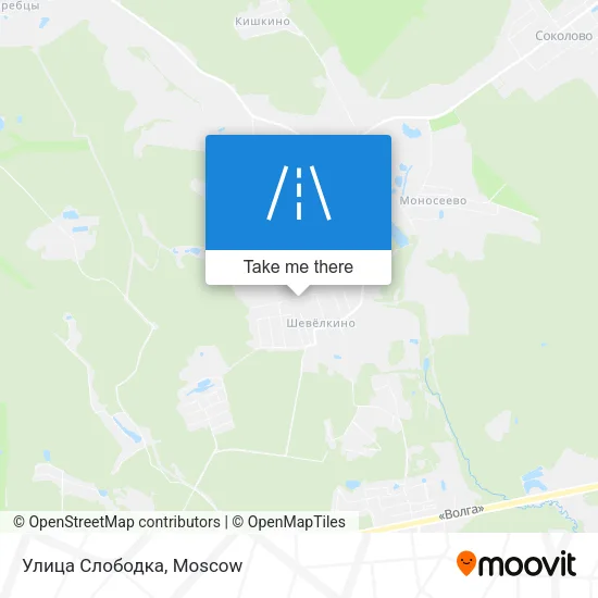 Улица Слободка map