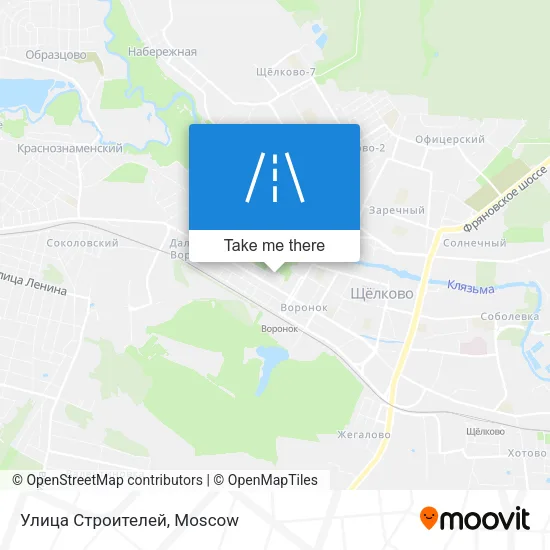 Улица Строителей map