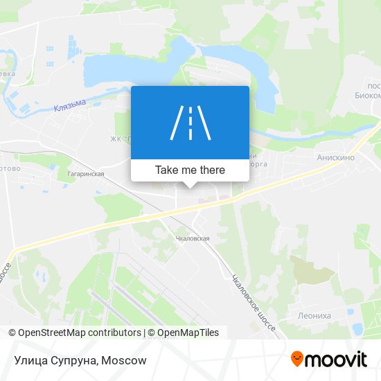 Улица Супруна map