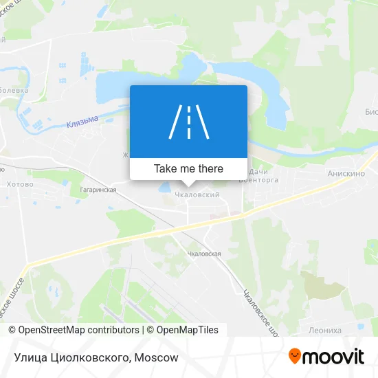 Улица Циолковского map