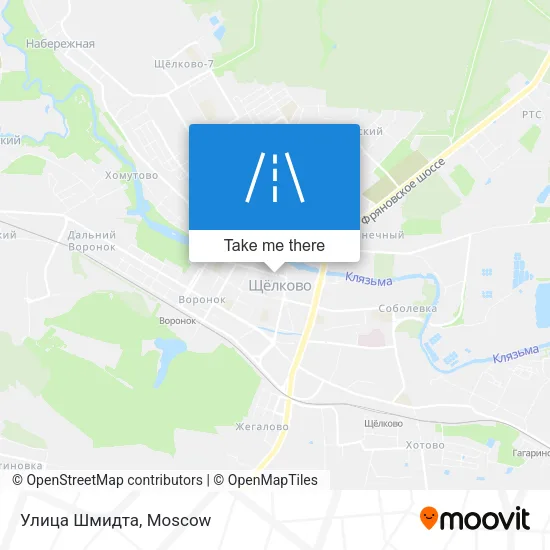 Улица Шмидта map