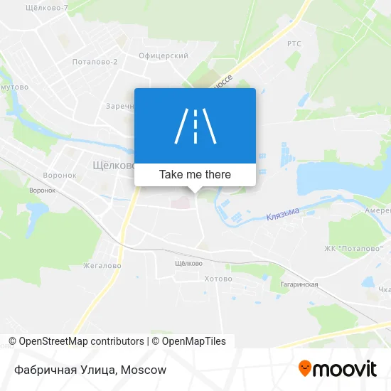 Фабричная Улица map