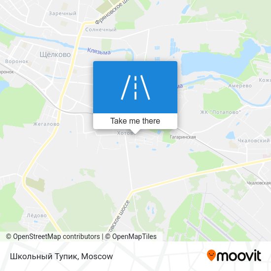 Школьный Тупик map