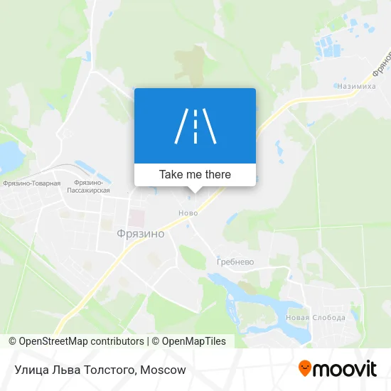 Улица Льва Толстого map