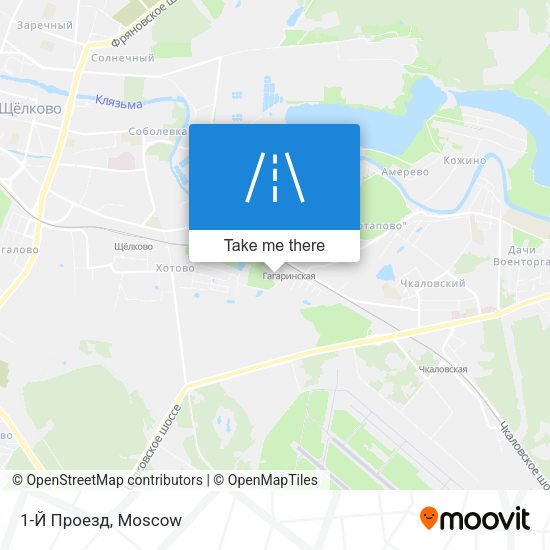 1-Й Проезд map