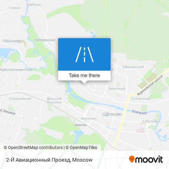 2-Й Авиационный Проезд map