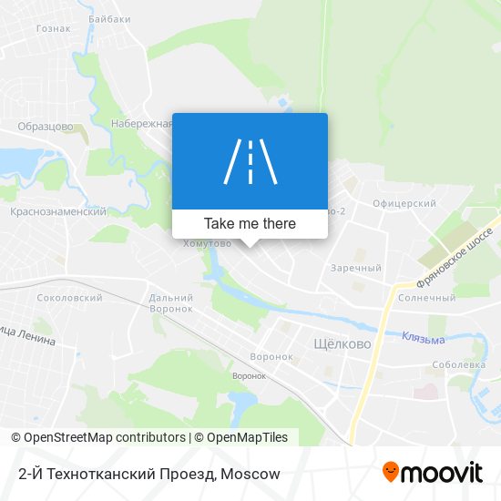 2-Й Технотканский Проезд map