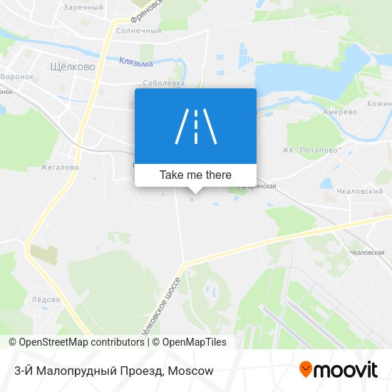 3-Й Малопрудный Проезд map