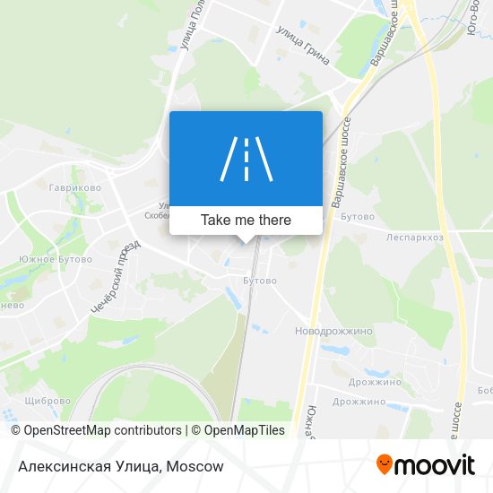 Алексинская Улица map