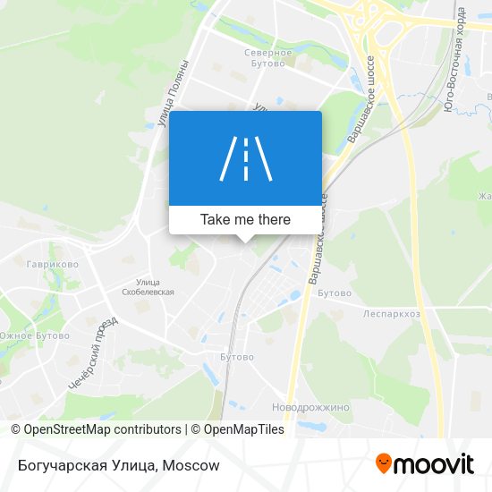 Богучарская Улица map