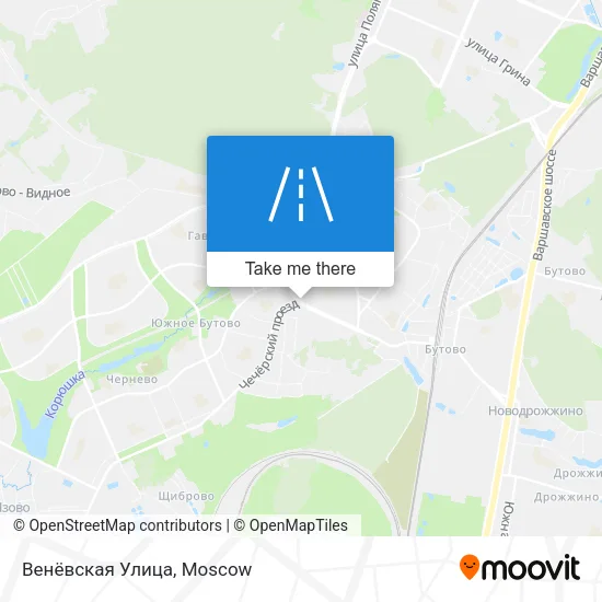 Венёвская Улица map