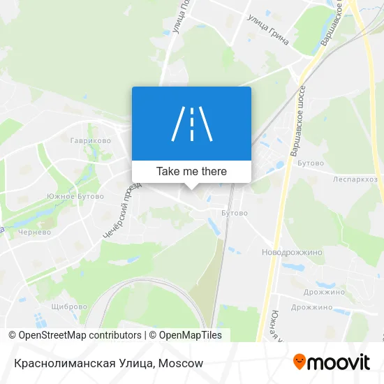 Краснолиманская Улица map