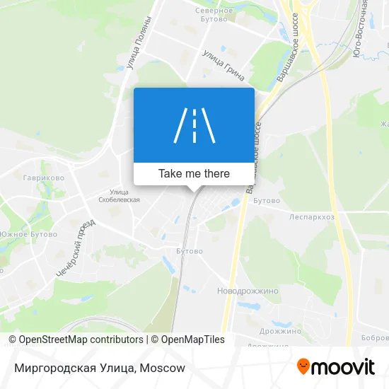 Миргородская Улица map