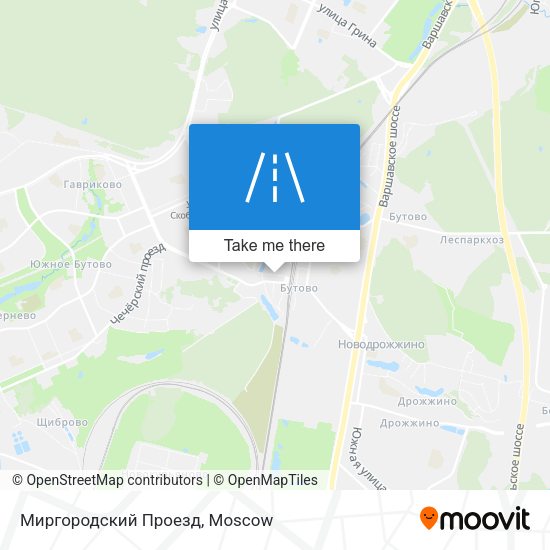 Миргородский Проезд map
