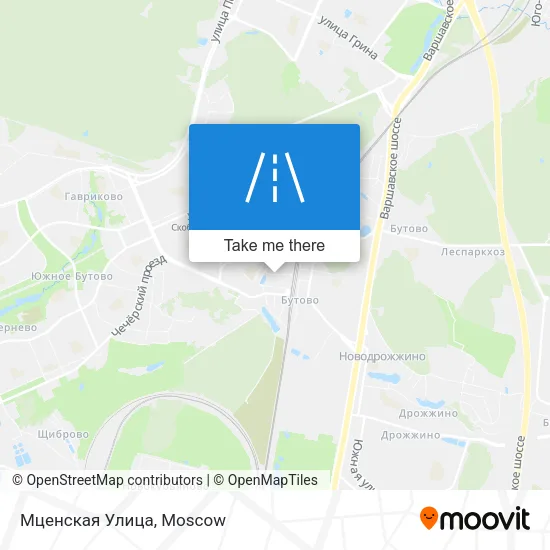 Мценская Улица map