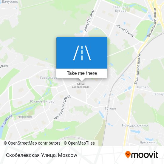Скобелевская Улица map