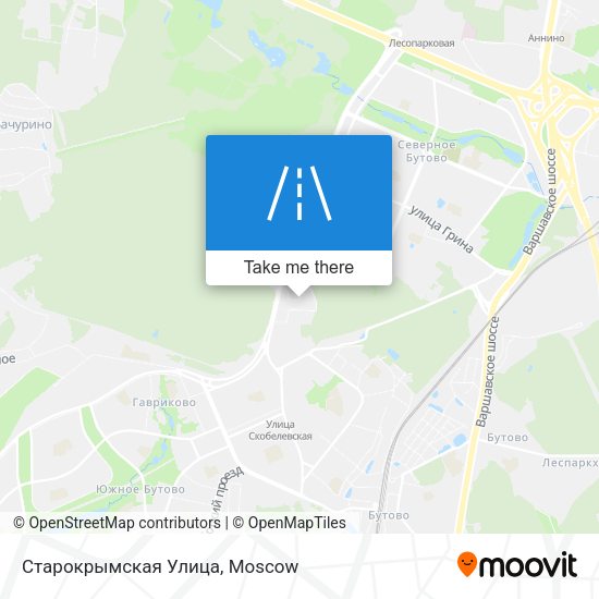 Старокрымская Улица map