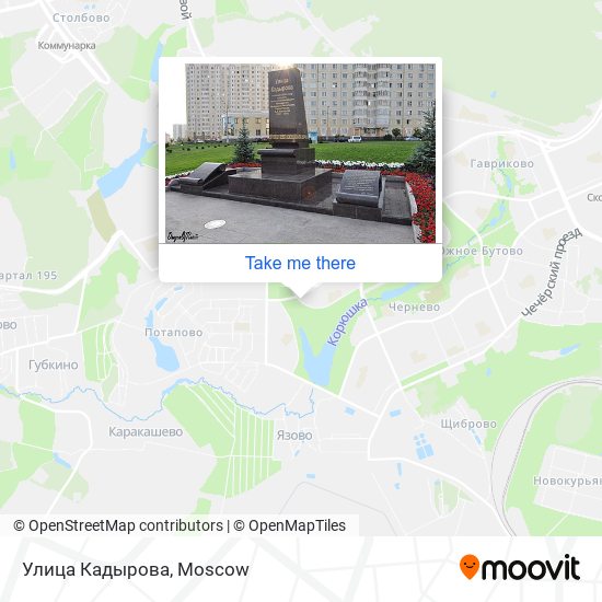 Улица Кадырова map