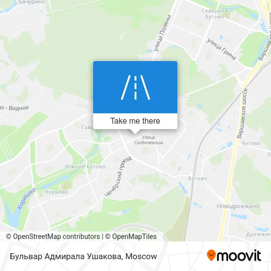 Бульвар Адмирала Ушакова map