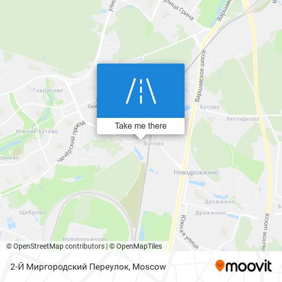 2-Й Миргородский Переулок map
