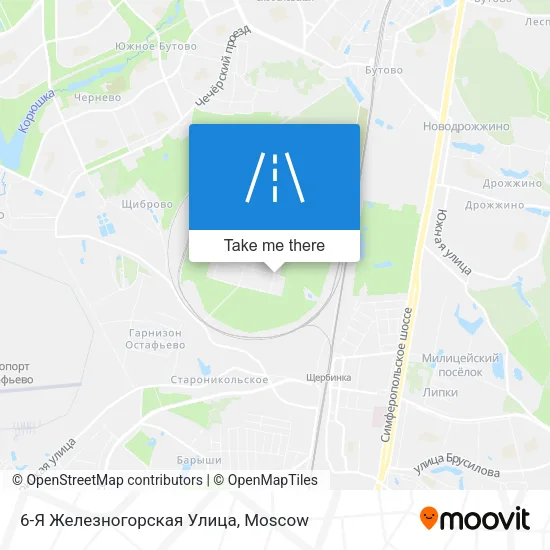 6-Я Железногорская Улица map