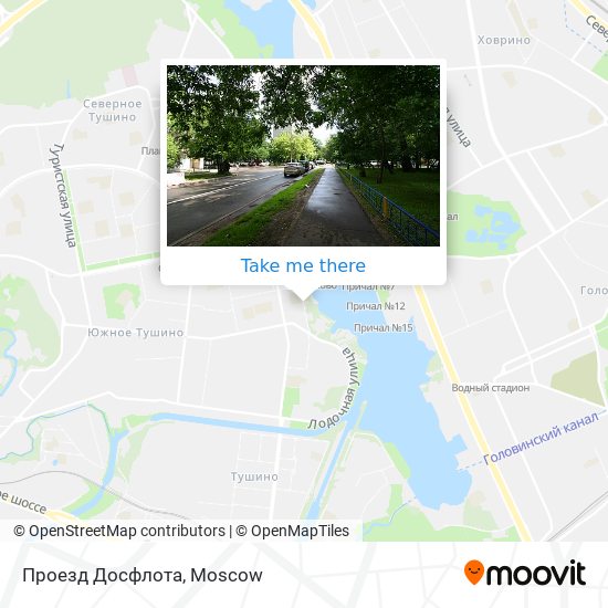 Проезд Досфлота map