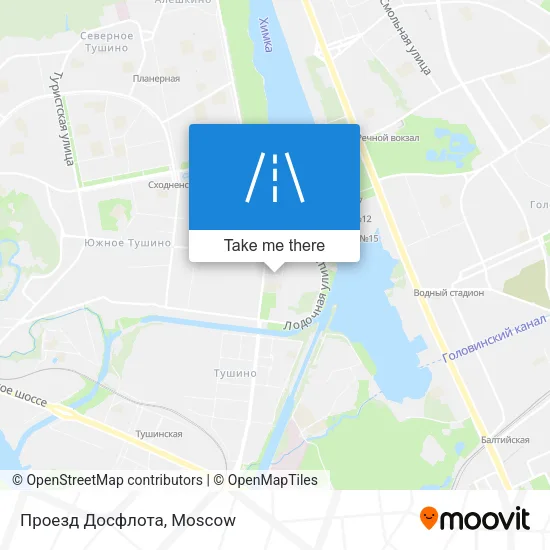 Проезд Досфлота map