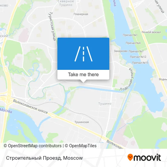 Строительный Проезд map