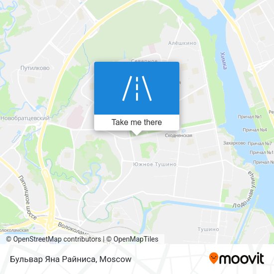 Бульвар Яна Райниса map