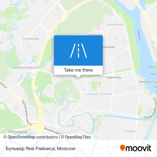 Бульвар Яна Райниса map