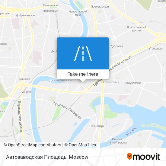Автозаводская Площадь map