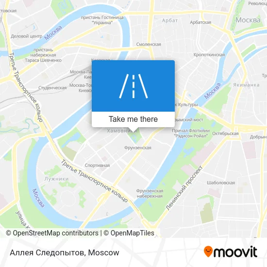 Аллея Следопытов map