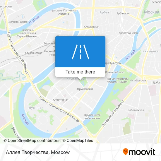 Аллея Творчества map