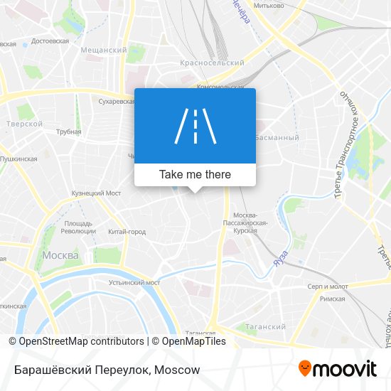 Барашёвский Переулок map