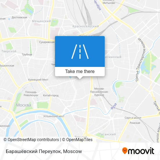 Барашёвский Переулок map