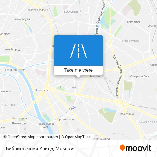Библиотечная Улица map