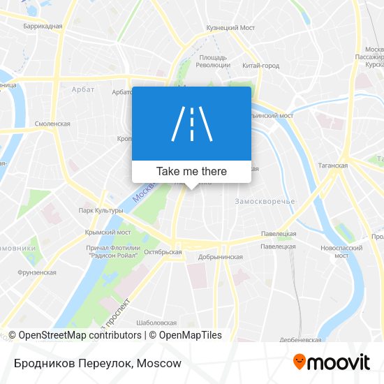 Бродников Переулок map