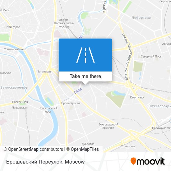 Брошевский Переулок map