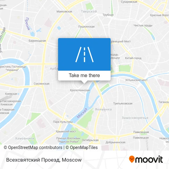 Всехсвятский Проезд map