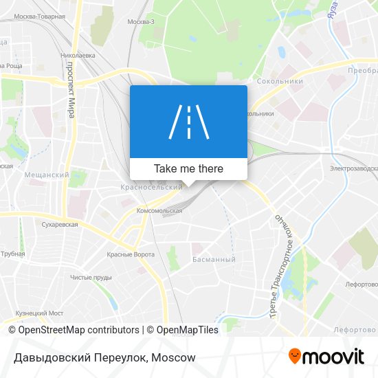 Давыдовский Переулок map