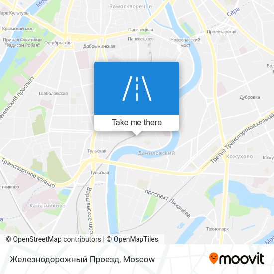 Железнодорожный Проезд map