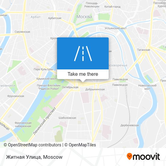 Житная Улица map