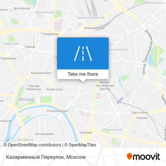 Казарменный Переулок map
