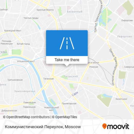 Коммунистический Переулок map