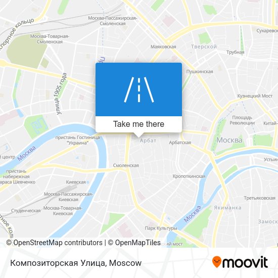 Композиторская Улица map