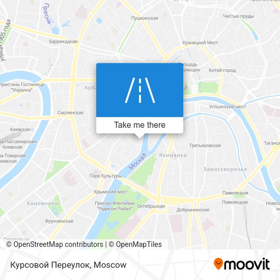 Курсовой Переулок map