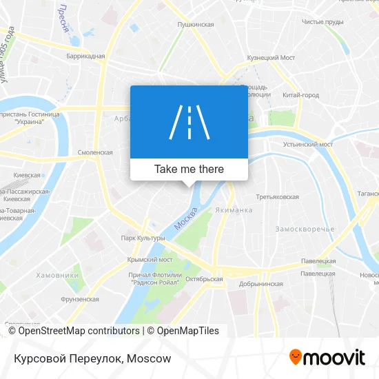 Курсовой Переулок map