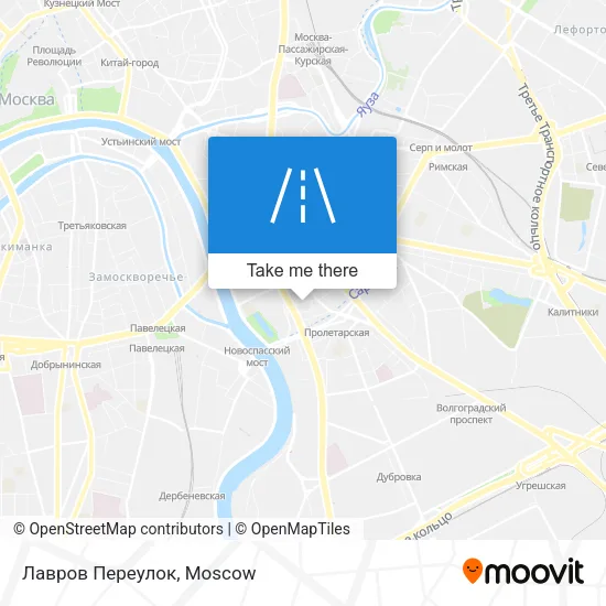 Лавров Переулок map
