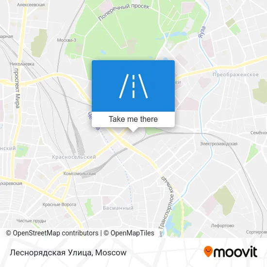 Леснорядская Улица map