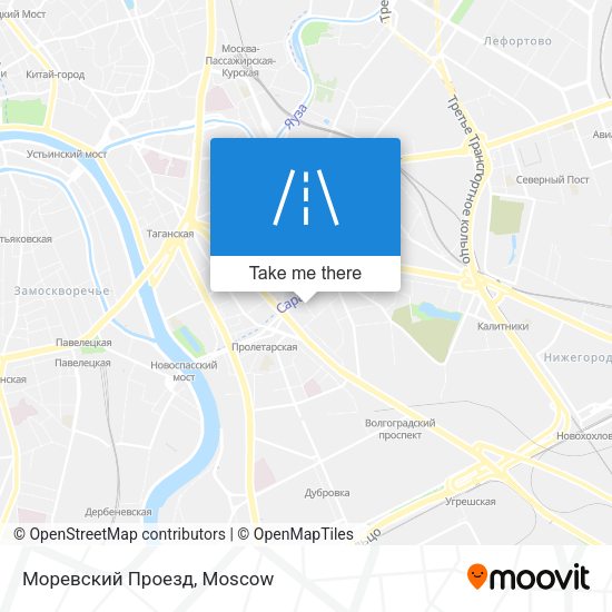 Моревский Проезд map